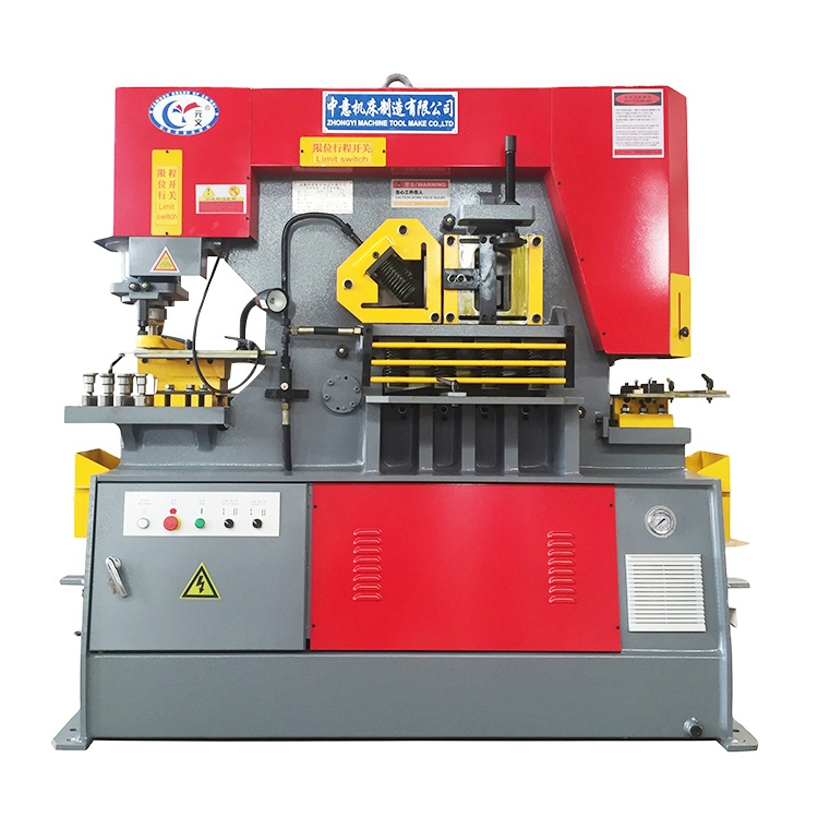 High quality new iron workers made in China CNC punching and cutting machine q35y-40
